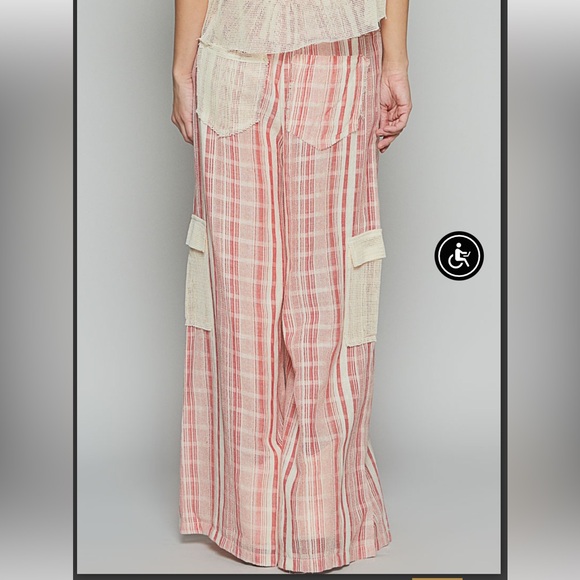 POL Striped Cargo Pants - Picture 4 of 5